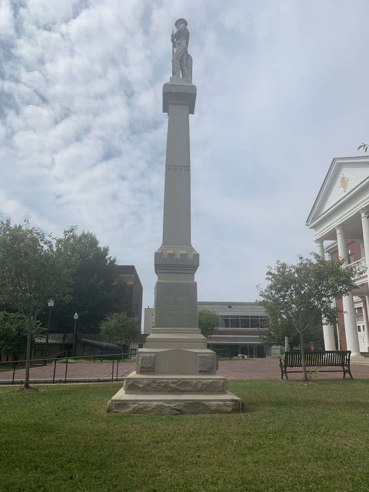 Martinsville Civil War monuments